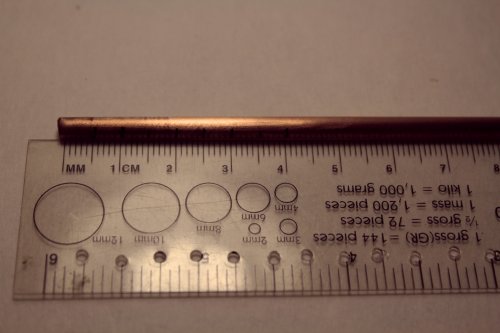 Judy Freyer Thompson's Quick Spacer Beads - , Metalwork, Filing, Finishing, Sawing, Saw, Wire Saw, Mark the tubing for the size spacer beads